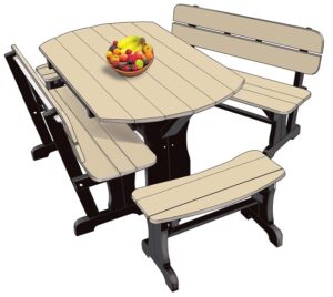 Outdoor Poly Furniture Tables NC