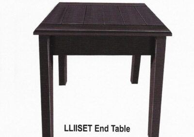 Poly Lumber End Table NC
