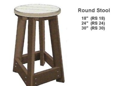 Poly Lumber Bar Stool