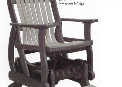 Poly Lumber Glider Chairs